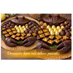 Plateau Chocolat blanc & Coulis Mangue / Passion